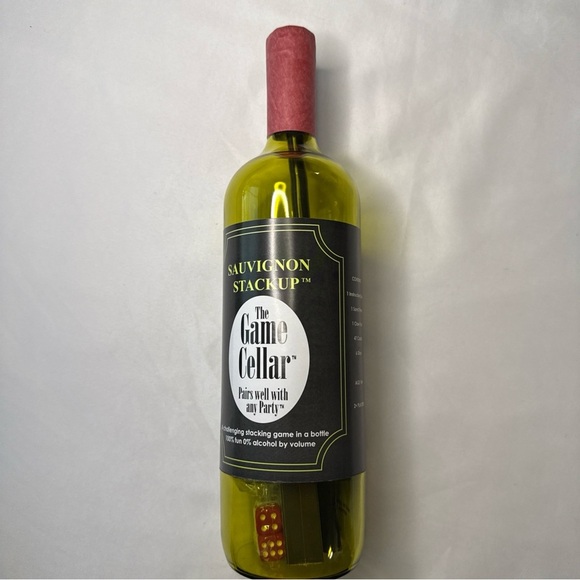 Sauvignon Stackup Age 14+ the Game Celler 2+ Players Card Game Wine Party Game - Picture 2 of 9
